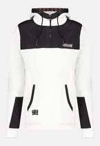 DEELUXE Hoodie van bi-materiaal GURIN White