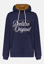 DEELUXE Hoodie met logo  SNUG Navy