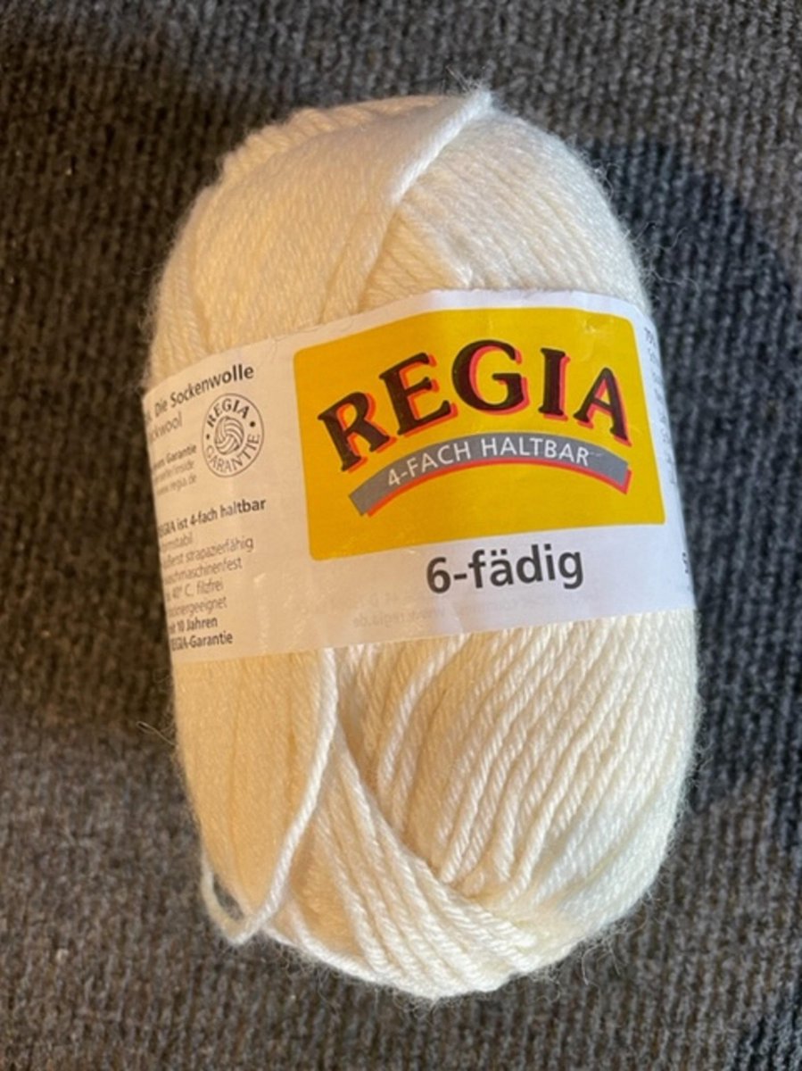 Sokkenwol Regia 6 draads (dikke sokkenwol) Nr 01992
