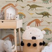 DINOSAURUS BEHANG - Beige Meerkleurig  - Kinderkamer - AS Creation Boys & Girls 6