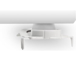 Nedis Plakvoetjes - Polybag - Wit - 4 Stuks