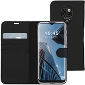 Motorola Moto E7 Plus / Moto G9 Play Hoesje Met Pasjeshouder - Accezz Wallet Softcase Bookcase - Zwart
