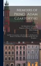 Memoirs of Prince Adam Czartoryski