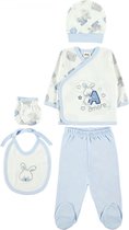 Amore 5-delige baby newborn kleding set jongens - Newborn set - Babykleding - Babyshower cadeau - Kraamcadeau