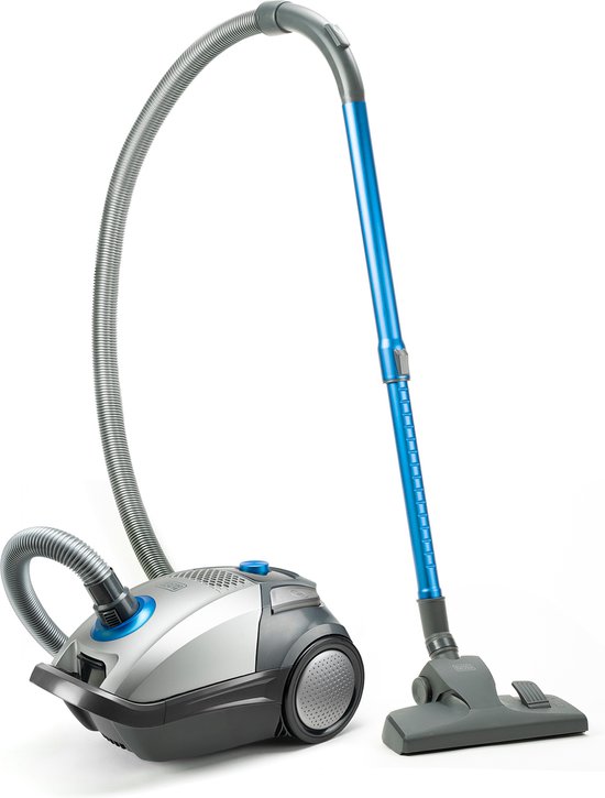 BLACK+DECKER - BXVMB700E Stofzuiger met zak - 700 W - 4 liter - HEPA 13 filter