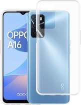 Cazy Oppo A16 / A16s hoesje - Soft TPU Case - transparant