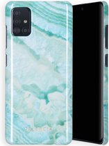 Selencia Maya Fashion Backcover Samsung Galaxy A51 hoesje - Agate Turquoise