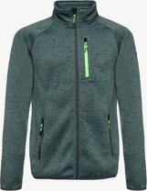 Kjelvik heren fleece vest - Groen - Maat 3XL