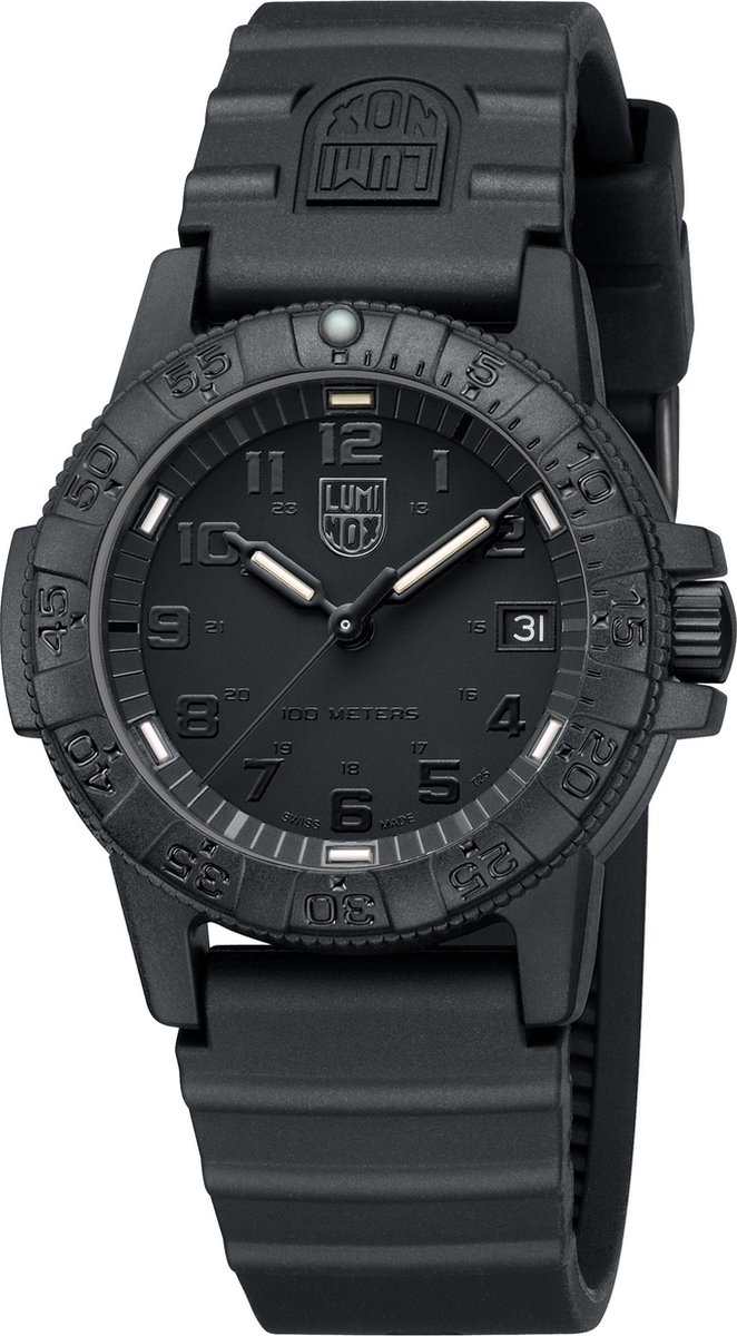Leatherback sea turtle XS.0301.BO.L Mannen Quartz horloge