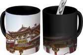 Magische Mok - Foto op Warmte Mok - China - Architectuur - Lucht - 350 ML