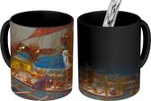 Magische Mok - Foto op Warmte Mok - Odysseus en de Sirenen - schilderij van John William Waterhouse - 350 ML