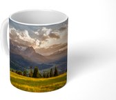 Mok - Een zonsondergang in de lente in het Werdenfelser Land - 350 ML - Beker