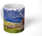 Mok - Alpen - Koe - Berg - 350 ML - Beker