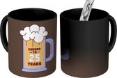 Magic Mug - Photo on Warmth Mugs - Coffee Mug - Anniversary - Bières - 25 Year Anniversary - Magic Mug - Cup - 350 ML - Tea Mug - Sinterklaas decoration - Handout gifts for children - Shoe present Sinterklaas