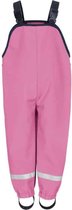Playshoes - Softshell broek met bretels voor kinderen - Roze - maat 92cm