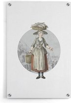 Walljar - Fishmonger Scheveningen - Muurdecoratie - Plexiglas