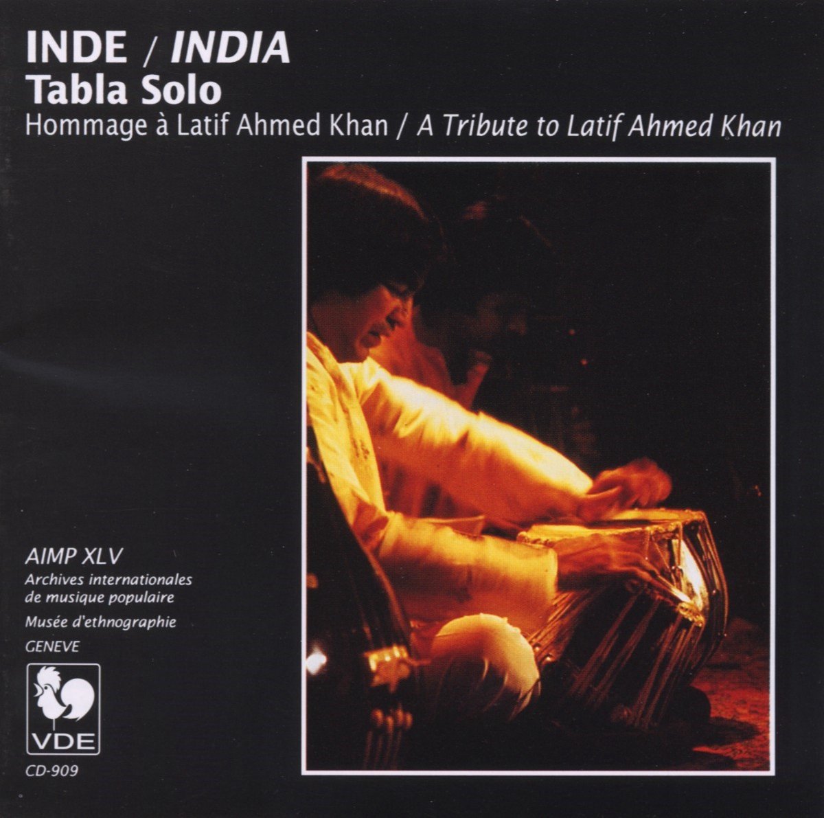 Various Artists - Inde/India: Tabla Solo: Hommage à Latif Ahmed Khan (CD)