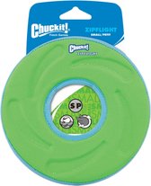 Chuckit! Zipflight - Honden frisbee - Hondenspeelgoed - Drijvend - ø 15 cm - S - Groen