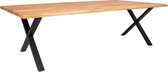 Artichok Fendi houten eettafel - L300 x B100 x H75 cm - Naturel