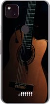 6F hoesje - geschikt voor Google Pixel 4a 5G -  Transparant TPU Case - Guitar #ffffff