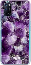 6F hoesje - geschikt voor OPPO A72 -  Transparant TPU Case - Purple Geode #ffffff