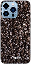 6F hoesje - geschikt voor iPhone 13 Pro Max - Transparant TPU Case - Dark Roast #ffffff