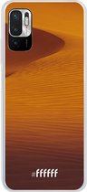 6F hoesje - geschikt voor Xiaomi Redmi Note 10 5G -  Transparant TPU Case - Sand Dunes #ffffff