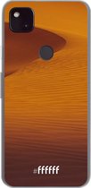 6F hoesje - geschikt voor Google Pixel 4a 5G -  Transparant TPU Case - Sand Dunes #ffffff