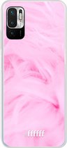 6F hoesje - geschikt voor Xiaomi Redmi Note 10 5G -  Transparant TPU Case - Cotton Candy #ffffff