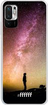 6F hoesje - geschikt voor Xiaomi Redmi Note 10 5G -  Transparant TPU Case - Watching the Stars #ffffff