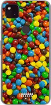 6F hoesje - geschikt voor Google Pixel 4a 5G -  Transparant TPU Case - Chocolate Festival #ffffff