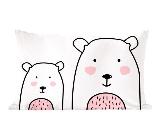 Sierkussen - Ours - Multicolore - 40 Cm X 60 Cm