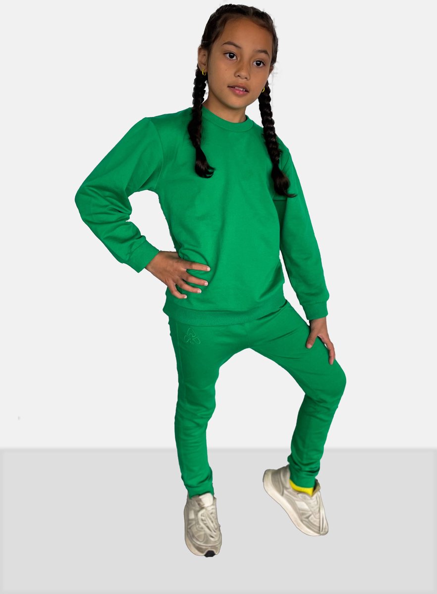 Gami Joggingpak unisex groen 110 Groen