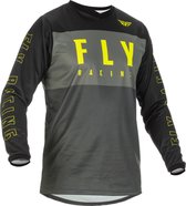 Fly Racing F-16 Jersey Kids grey black