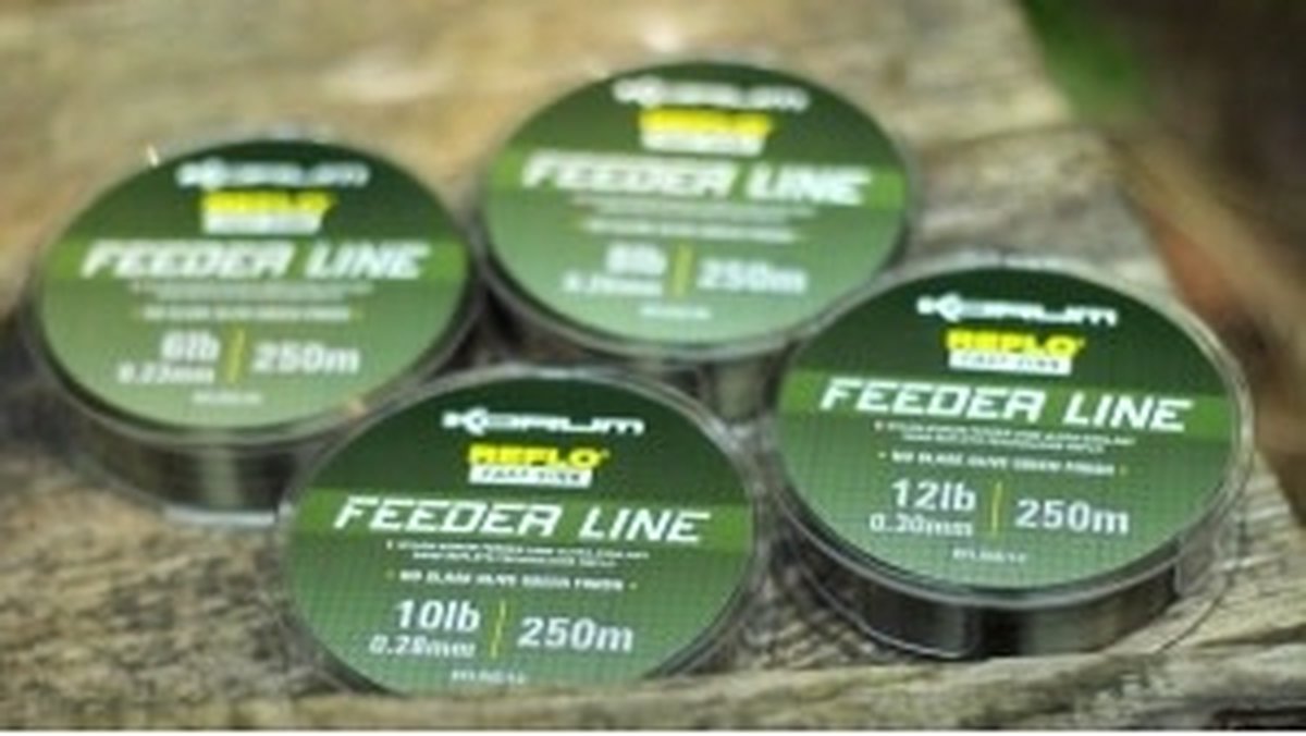 Korum Reflo Feederline 250m - Maat : 0.23mm