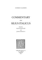 Travaux d'Humanisme et Renaissance - Commentary on Silius Italicus