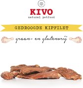 Kivo Petfood Hondensnack Gedroogde Kipfilet 500 gram - Graanvrij en Glutenvrij