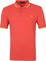 Fred Perry - Polo M3600 Zomer Rood - XL - Slim-fit