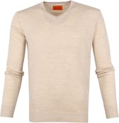 Suitable Merino Pullover V Beige