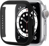 Mobigear Color Hardcase Hoesje voor Apple Watch Series 7 (45mm) - Zwart