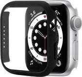 Mobigear Color Hardcase Hoesje voor Apple Watch Series 7 (41mm) - Zwart