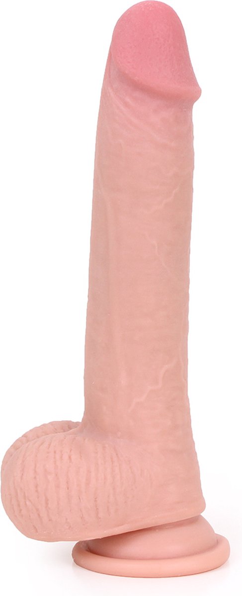 Kiotos Cox - Sliding Skin Dubbellaags Dildo 23 x 4 cm - Lichte Huidskleur