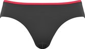 NATURANA Dames Bikini Slip Zwart/Rood 40