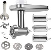 AREBOS Keukenmachine Accessoires Complete Set for Retro Machine