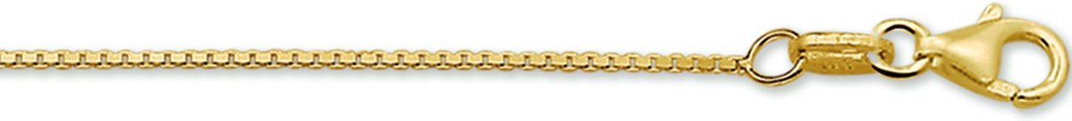 The Jewelry Collection Ketting Venetiaans 0,9 mm - Goud