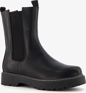 Blue Box dames chelsea boots - Zwart - Maat 40