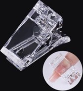 Pince Polygel - Dual Form Clamp - Pince à ongles SAC 5 PIÈCES