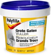 Polyfilla Grote Gaten Vuller - Pasta - Grijs - 1 Kg