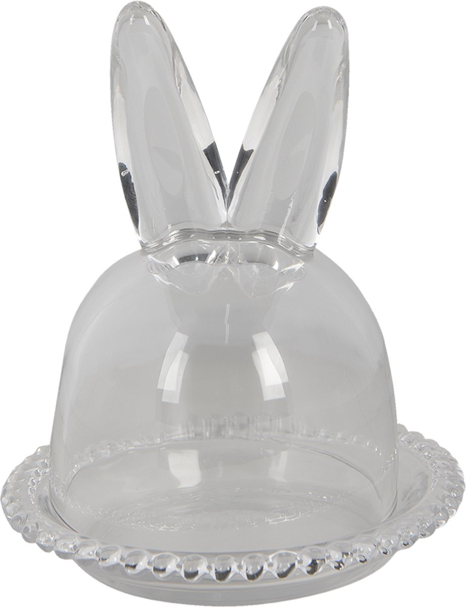 Clayre & Eef Stolp Konijn Ø 14x16 cm Glas