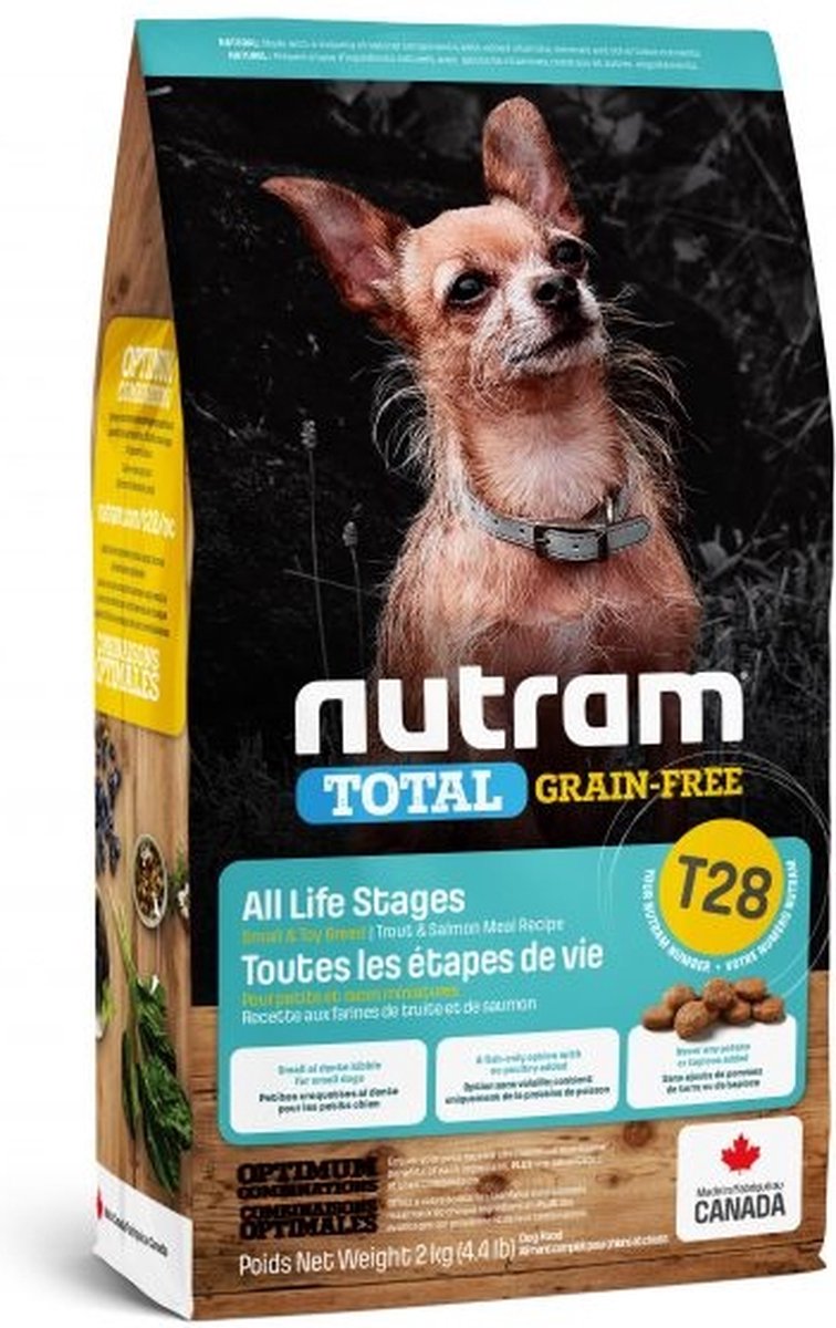 Nutram Grain free Salmon en trout T28 2 kg